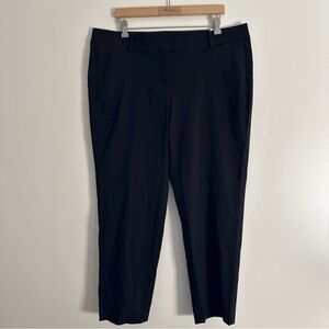 Lane Bryant Womens plus Pants 18 R Black The Allie Skinny Ankle Stretch NWOT